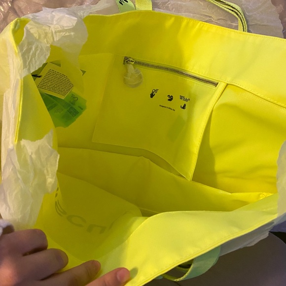 Off white PVC bag - Picture 5 of 5